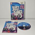 Jeu vidéo Just Dance 3 Nintendo Wii 2011 complet avec manuel CIB