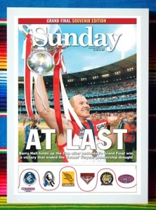 Framed 2005 SYDNEY SWANS AFL Premiers Poster - 62cm x 44.5cm x 3cm - Picture 1 of 3
