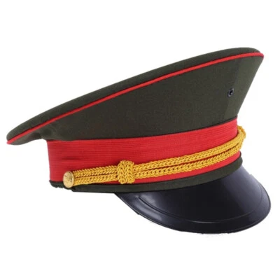 Sombrero del Ejército Capitán Soldado Militar Juegos con disfraces Vestido Elegante Gorra de Rendimiento Unisex Foto 1 de 4