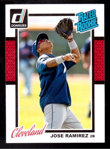 2014 DONRUSS #258 JOSE RAMIREZ RATED ROOKIE | eBay