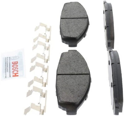 Bosch Blue Ceramic Brake Pads with Hardware Front For 2003-2011 Lincoln Town Car - Image 1 of 4