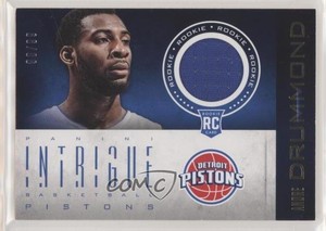 2012-13 Panini Intrigue Rookie Memorabilia /99 Andre Drummond #7 Rookie RC