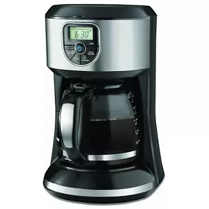 Black & Decker 12-Cup Programmable Coffeemaker with Quick Touch - REFURBISHED - Picture 1 of 5