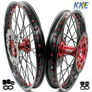 KKE 21-19'' MX Wheels Fit Honda CRF250R 04-2013/ CRF450R CR125R CR250R 2002-2012 - Foto 1 di 12