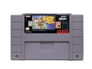 SCOOBY DOO MYSTERY Super Nintendo Video Game Cartridge CLEANED Tested & Working - Picture 1 of 9