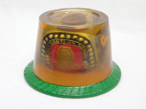 Altoona Curve Ring in Jello Mold - The Office - SGA -  Blurry Plastic Cover