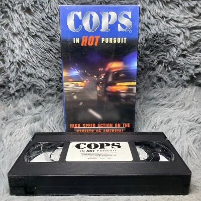 Cops - In Hot Pursuit VHS 1996 Show Tape Police Videos High Speed Chases Crime - Image 1 of 4