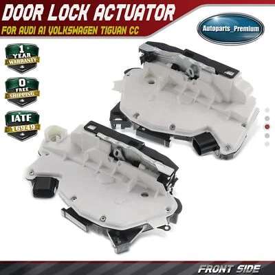 2 передних левых и правых привода дверного замка для сиденья Audi A1 Volkswagen Tiguan CC - Изображение 1 из 4