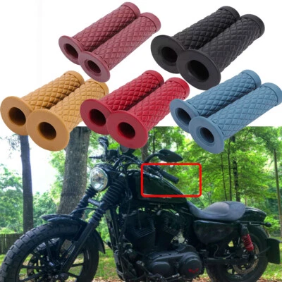 Manillar de goma de gel para manillar de 1" y 7/8" para motocicleta YAMAHA HONDA KAWASAKI Foto 1 de 4