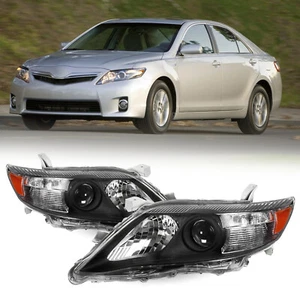 For 2010-2011 Toyota Camry SE LE XLE Sedan 4-Door Headlights Headlamp Left+Right - Picture 1 of 5