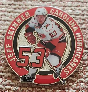 NHL CAROLINA HURRICANES JEFF SKINNER #53 Lapel Pin - Picture 1 of 2