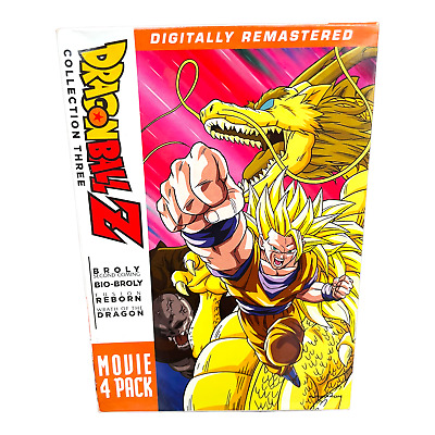Dragon Ball Z: Movie 4 Pack Collection Three - DVD • 19.99€