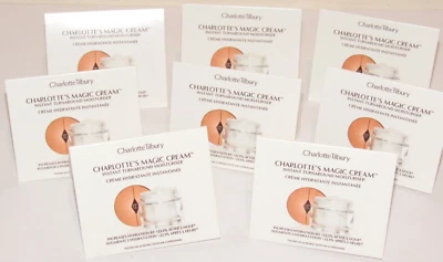 8 Charlotte Tilbury Charlotte's Magic Cream .05 Oz Each 0.4 Oz TOTAL Moisturizer - Image 1 of 2
