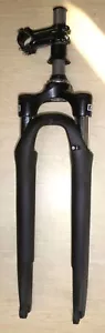 SR SUNTOUR NEX E25 700C BLACK BICYCLE SUSPENSION FORK BIKE PARTS 503-4 - Picture 1 of 9