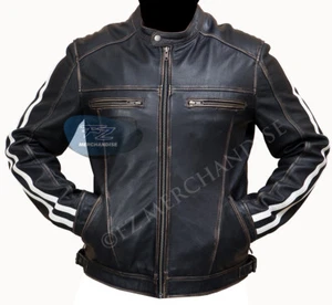 Leon RE Vendetta schwarze Kennedy Lederjacke - Bild 1 von 4