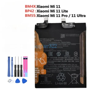 NUOVA BP42 BM4X BM55 batteria per Xiaomi Mi 11 Lite / Mi 11 / 11 Pro / 11 Ultra - Foto 1 di 9