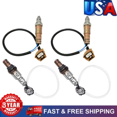 4件套氧气传感器适用于2013英菲尼迪EX37 FX37 M35H FX50 3.5升3.7升5.0升 — 第 1/4 张图片