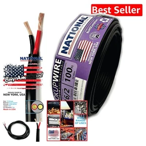 Flexible 16 AWG Electrical Wire - 100 Ft Copper Cable for LED & Automotive Use - Picture 1 of 9