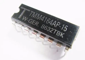 TMM4164C dyn RAM 64K x1 150ns circuito IC #CD11 - Foto 1 di 3