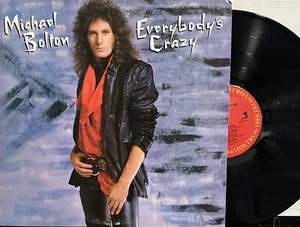 Michael Bolton – Everybody's Crazy LP 1985 Columbia – BFC 39328 [Gold Promo] VG+ - Picture 1 of 8