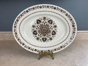 Wood & Sons  Burslem England Potters Canterbury Oval Serving Plater - Picture 1 of 6