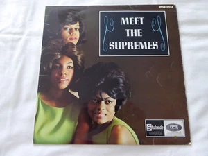 The Supremes - Meet The Supremes UK 1964 LP Stateside Mono + inner nice Ex-/Ex! - Picture 1 of 6