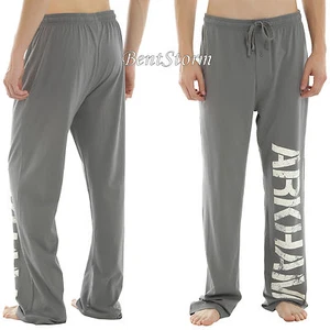 Pigiama unisex DC Comics Suicide Squad grigio ARKHAM PRIGIONIERO pantaloni lounge XS-S nuovo con etichette - Foto 1 di 1