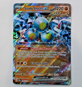 Pokemon TCG Prismatic Evolutions Sandy Shocks EX 056/131 Near Mint - Picture 1 of 7