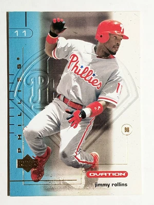 2002 Upper Deck Ovation #55 Jimmy Rollins - Image 1 of 2