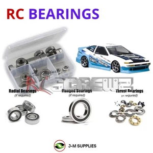RCScrewZ Rubber Shielded Bearings hpi040r for HPI Sprint 2 Drift 750/752 | KIT - Picture 1 of 16