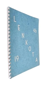 Lenkota 1946 Lennox High School Yearbook South Dakota Original Paperback - Picture 1 of 7