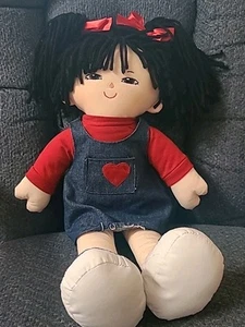 Well Made Toys MING Panno Rag Doll 19" Peluche Asiatico Dolly Mine 2001 Vintage - Foto 1 di 10