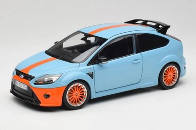 100080068 Ford Focus RS LM Classic Edition Gulf 1968 Ford GT40 Tribute 2010 Mini - Immagine 1 di 4