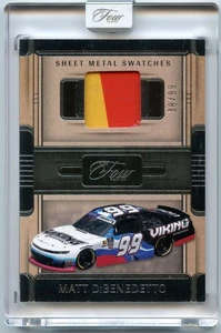 2025 Panini Turn Four NASCAR Brandon Jones Sheet Metal Swatches /99 - Bild 1 von 2