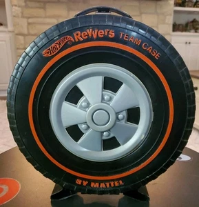 Estuche de neumáticos de almacenamiento de 10 autos Hot Wheels Revvers Redline RRRumblers Team EE. UU. 1972 leer - Imagen 1 de 6