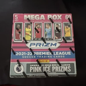 Mega caja de fútbol de la Premier League Panini Prizm 2021-2022 60 tarjetas NUEVO sellado - Imagen 1 de 5