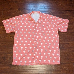 Mens 2XL Hawaiian Aloha Floral Tropical Beach Casual Button Down Vacation Shirts - Picture 1 of 26