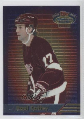 1993-94 Topps Stadium Club Finest Paul Coffey #4 HOF - Image 1 of 2