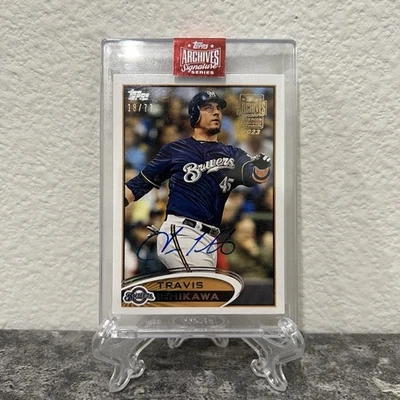 2023 Topps Archives Signature Series Retired Edition Travis Ishikawa Auto /77 - Image 1 of 2