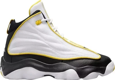 NUEVO NIKE JORDAN PRO STRONG GS DC7911-107 BLANCO NEGRO TOUR AMARILLO 6 JUVENILES Foto 1 de 4