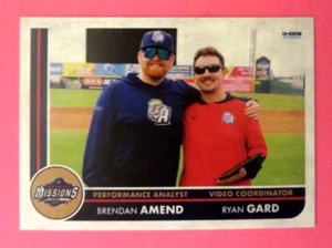 2025 Choice, San Antonio Missions, PA - BRENDAN AMEND & VC - RYAN GARD - Picture 1 of 1