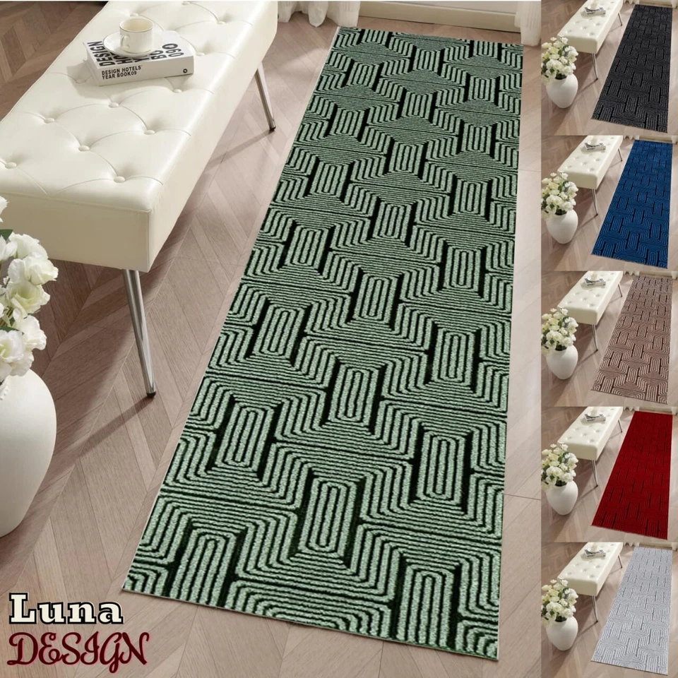 Non Slip Long Hallway Runner Rug Bedroom Carpet Washable Rugs Kitchen Floor Mats - Image 1 of 1