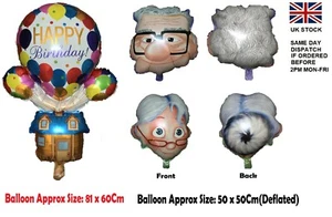 Disney Up Carl's Ellie House Foil Balloon Kids Birthday Party Decorations UK - Picture 1 of 4