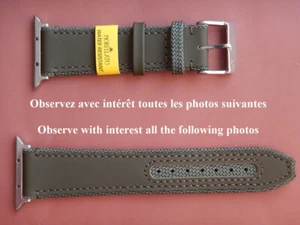 Bracciale Morellato Kaki 22 MM Adattato Apple Watch - Picture 1 of 9