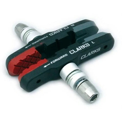 Clarks Elite MTB Hybrid Brake Pads Integral Block Triple Compound Insert Pads 72mm