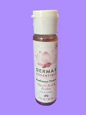Derma E Essentials Radiance Toner 1 Oz Glycolic Acid & Rooibos New Without Box