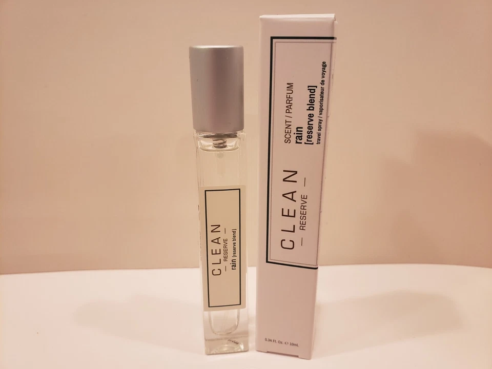 Limpio ~ Reserve Eau De Parfum Spray ~ Lluvia (Mezcla Reserva) ~ 0,34 OZ ~ Nuevo en caja Foto 1 de 1