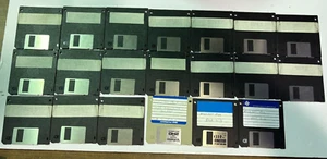 Vintage Windows 95 Operating System Installer Set - 3.5" Diskette Floppies - Picture 1 of 5