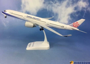 33CM 1:200 Risesoon China Airlines AIRBUS A350-900 Airplane ABS Plastic Model - Picture 1 of 2
