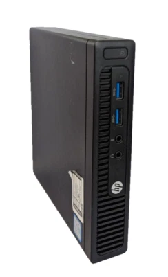 PC HP 260 G2 DM Mini PC - i3 6100U @ 2.30GHz - 4GB - Windows 11 Home - Image 1 of 4